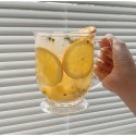 Filiżanka szklanka ryflowana duża 500 ml 1szt SZK159