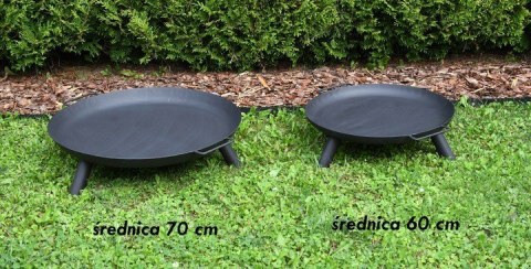PALENISKO OGRODOWE STALOWE NA OGNISKO - 70CM grubość blachy 2mm PALENISKO OGRODOWE STALOWE NA OGNISKO - 70CM grubość blachy 2mm
