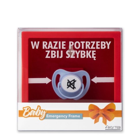 BABY EMERGENĆY FRAME ZBIJ SZYBKĘ PREZENT NA PĘPKOWE BABY EMERGENĆY FRAME ZBIJ SZYBKĘ PREZENT NA PĘPKOWE