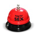 BIURKOWY DZWONEK NA SEX - CZERWONO-ĆZARNY