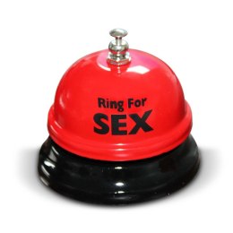 BIURKOWY DZWONEK NA SEX - CZERWONO-ĆZARNY