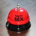BIURKOWY DZWONEK NA SEX - CZERWONO-ĆZARNY