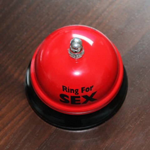 BIURKOWY DZWONEK NA SEX - CZERWONO-ĆZARNY