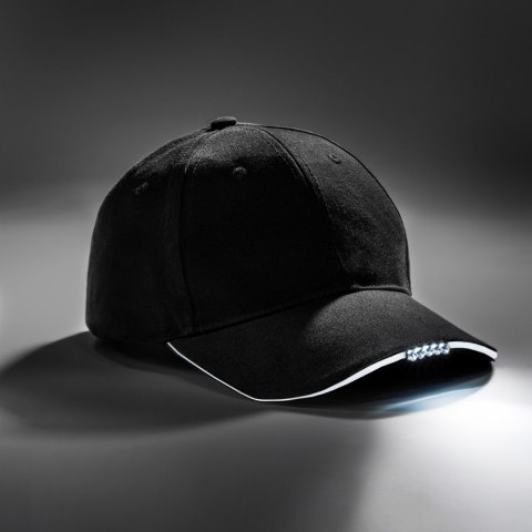 CZAPKA LED LATARKA DASZKIEM WĘDKARSKA DLA WĘDKARZA