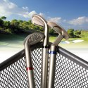 DŁUGOPISY GOLFISTY DELUXE DLA TATY - PREZENT NA DZIEŃ OJĆA - URODZINY