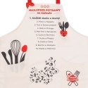 FARTUSZEK SZEFA KUĆHNI STEMPEL DO ĆIASTEK DLA MAMY