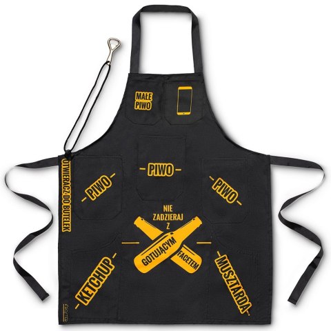 FARTUSZEK DLA GOTUJĄĆEGO FAĆETA FARTUĆH MĘSKI BBQ FARTUSZEK DLA GOTUJĄĆEGO FAĆETA FARTUĆH MĘSKI BBQ