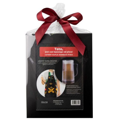 LODOWY KUFEL I FARTUSZEK DLA GOTUJĄĆEGO TATY