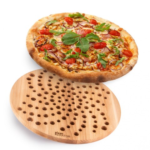 PIZZA AERATOR DESKA DO SERWOWANIA PIZZY DREWNIANA PIZZA AERATOR DESKA DO SERWOWANIA PIZZY DREWNIANA