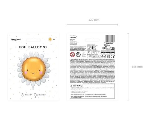 BALON FOLIOWY SŁOŃCE 70CM BALON FOLIOWY SŁOŃCE 70CM