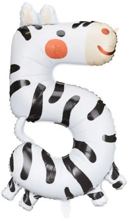 BALON FOLIOWY URODZINOWY CYFRA 
