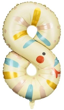 BALON FOLIOWY URODZINOWY CYFRA 