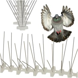 KOLCE METALOWE NA PTAKI GOŁĘBIE 50CM X 11CM X 4CM