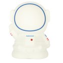 LAMPKA NOCNA DLA DZIECI SILIKONOWA DOTYKOWA MIĘKKA 8 LED USB RGB BIAŁA ASTRONAUTA