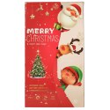 LAMPKI LED WISZĄCA DEKORACJA OKNA ŚWIĄTECZNA MERRY CHRISTMAS XXL 45CM