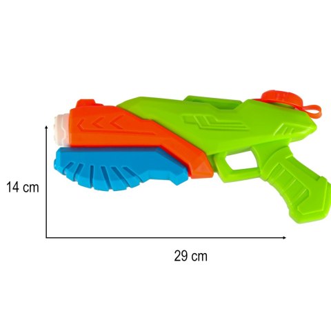 PISTOLET NA WODĘ WYRZUTNIA WODNA 400ML ZIELONY PISTOLET NA WODĘ WYRZUTNIA WODNA 400ML ZIELONY