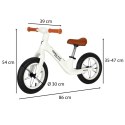ROWEREK BIEGOWY TRIKE FIX BALANCE PRO BIAŁY
