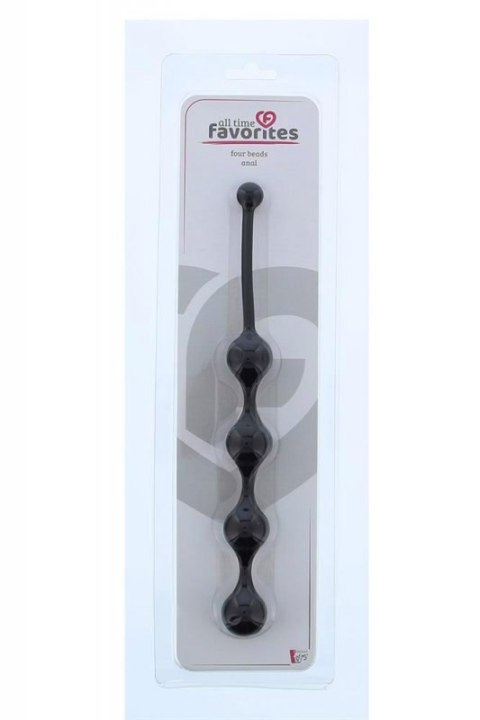 ALL TIME FAVORITES FOUR BEADS ANAL BLACK ALL TIME FAVORITES FOUR BEADS ANAL BLACK