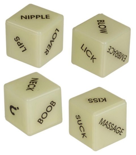 Dice "Glow-in-the-dark" Engl. Dice "Glow-in-the-dark" Engl.
