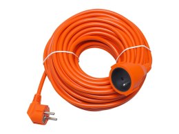 98-056# Przedłużacz sieciowy pr-160 1-gniazdo z uziemieniem 20m pomarańczowy 3x1,5mm