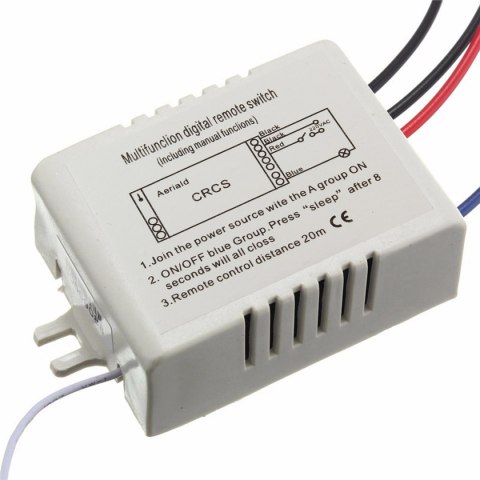 AG132A Bezprz. wł/wył 230v 1 kanał AG132A Bezprz. wł/wył 230v 1 kanał