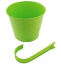 AG691B Doniczka balkonowa 16cm green
