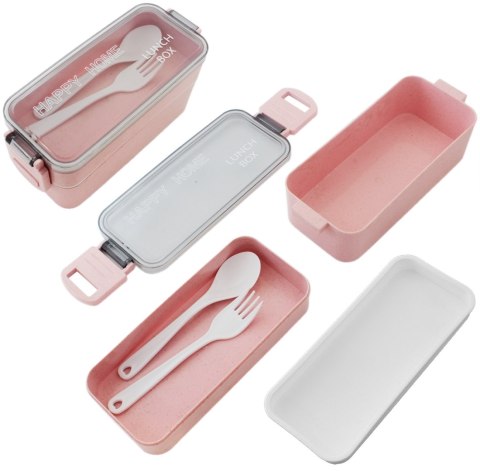 AG479M Pojemnik 750ml lunch box pink AG479M Pojemnik 750ml lunch box pink