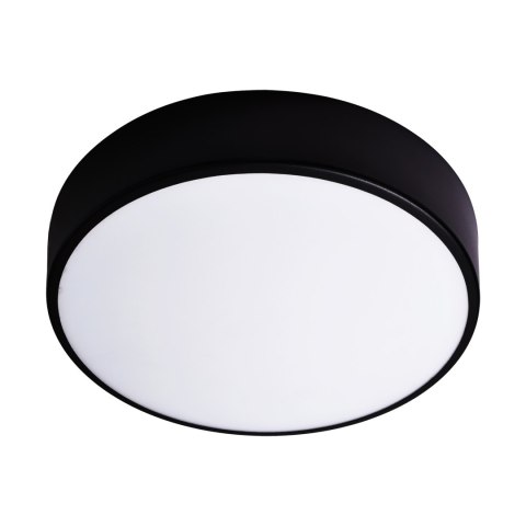 OVO plafon 2xE27, 2x24W, czarna stal, klosz szklany matowy, IP20 , ? 300 OVO plafon 2xE27, 2x24W, czarna stal, klosz szklany matowy, IP20 , ? 300