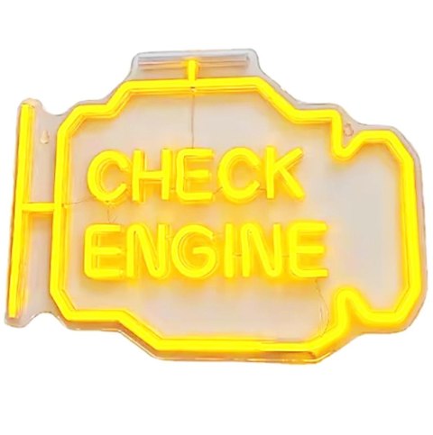 ZD135 Check engine neon led 30x22 ZD135 Check engine neon led 30x22