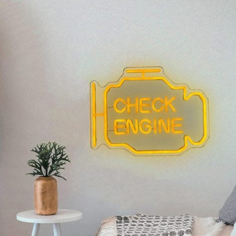ZD135 Check engine neon led 30x22 ZD135 Check engine neon led 30x22