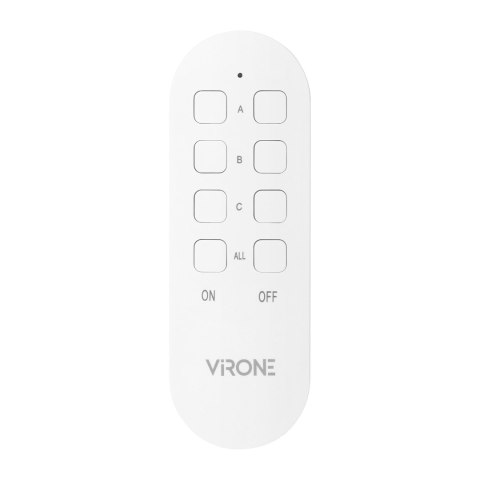 Zestaw bezprzewodowych gniazd MINI Schuko, sterowanych pilotem 1+1, 2300W Zestaw bezprzewodowych gniazd MINI Schuko, sterowanych pilotem 1+1, 2300W
