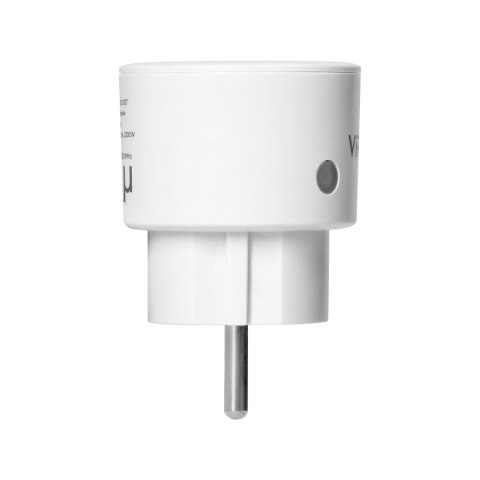 Zestaw bezprzewodowych gniazd MINI Schuko, sterowanych pilotem 1+1, 2300W Zestaw bezprzewodowych gniazd MINI Schuko, sterowanych pilotem 1+1, 2300W