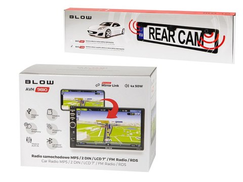 78-327# Radio blow avh-9810 2din 7"+bvs-547 78-327# Radio blow avh-9810 2din 7"+bvs-547