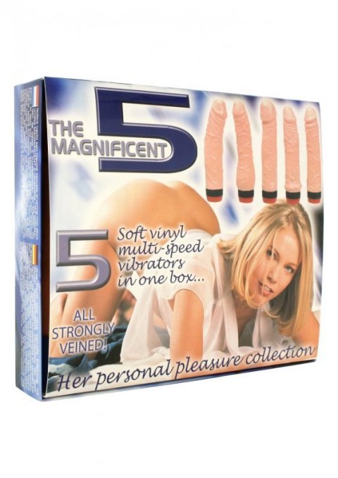 The Magnificent 5 - Display Light skin tone The Magnificent 5 - Display Light skin tone