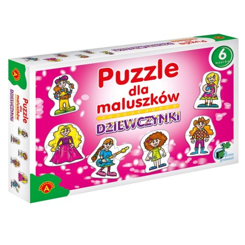 ALEXANDER PUZZLE DLA MALUSZKÓW - DZIEWCZYNKI 2+ ALEXANDER PUZZLE DLA MALUSZKÓW - DZIEWCZYNKI 2+