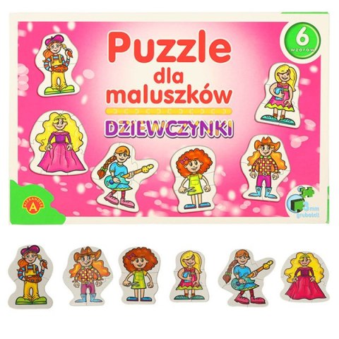 ALEXANDER PUZZLE DLA MALUSZKÓW - DZIEWCZYNKI 2+ ALEXANDER PUZZLE DLA MALUSZKÓW - DZIEWCZYNKI 2+