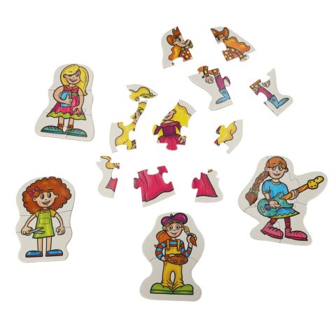 ALEXANDER PUZZLE DLA MALUSZKÓW - DZIEWCZYNKI 2+ ALEXANDER PUZZLE DLA MALUSZKÓW - DZIEWCZYNKI 2+