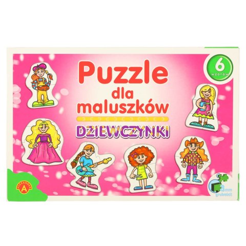 ALEXANDER PUZZLE DLA MALUSZKÓW - DZIEWCZYNKI 2+ ALEXANDER PUZZLE DLA MALUSZKÓW - DZIEWCZYNKI 2+