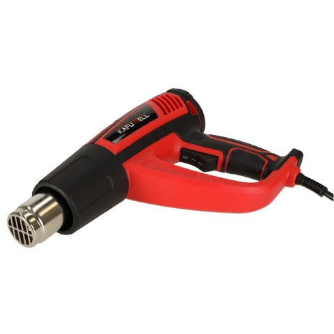 KAFUWELL OPALARKA ELEKTRYCZNA Z REGULACJA TEMPRATURY 0-600 ST. C PRZEPŁYW POWIETRZA 300-500 L/MIN + 4 WYMIENNE KOŃCÓWKI 1850W KAFUWELL OPALARKA ELEKTRYCZNA Z REGULACJA TEMPRATURY 0-600 ST. C PRZEPŁYW POWIETRZA 300-500 L/MIN + 4 WYMIENNE KOŃCÓWKI 1850W