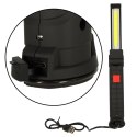 LAMPA WARSZTATOWA LATARKA USB 5 TRYBÓW MAGNES HAK AKUMULATOR 1200 MAH 200 LM KAFUWELL