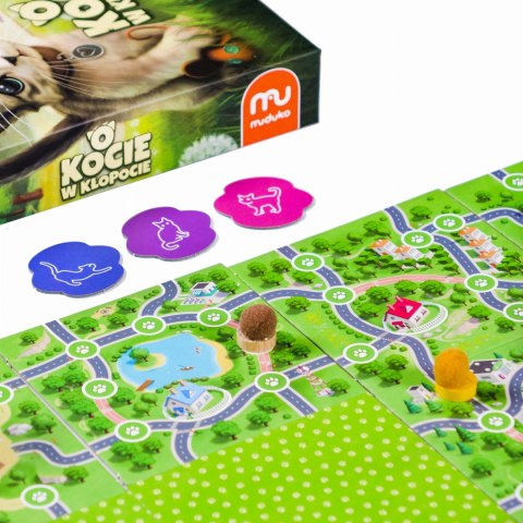MUDUKO O KOCIE W KŁOPOCIE GRA RODZINNA 8+ MUDUKO O KOCIE W KŁOPOCIE GRA RODZINNA 8+