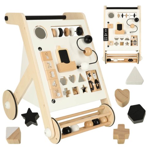 PCHACZ CHODZIK DREWNIANY TABLICA MANIPULACYJNA SORTER PCHACZ CHODZIK DREWNIANY TABLICA MANIPULACYJNA SORTER