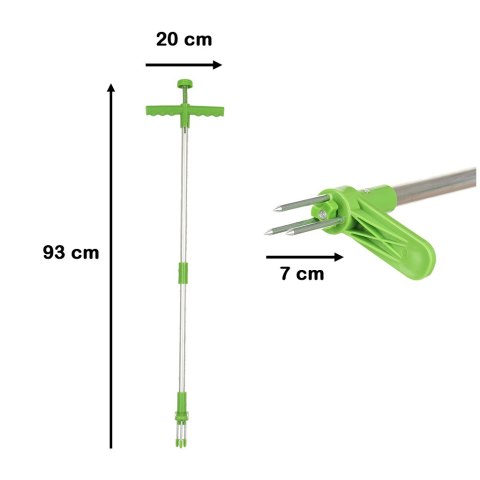 WYCINAK WYRYWACZ CHWASTÓW TELESKOPOWY NARZĘDZIE DO WYRYWANIA KORZENI 93CM WYCINAK WYRYWACZ CHWASTÓW TELESKOPOWY NARZĘDZIE DO WYRYWANIA KORZENI 93CM