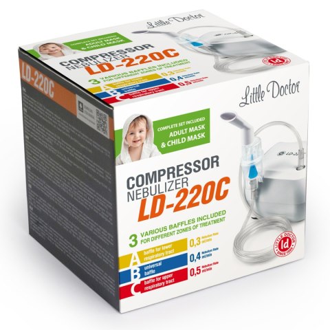 Inhalator tłokowy Little Doctor LD-220C Inhalator tłokowy Little Doctor LD-220C