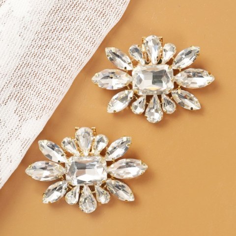 Klipsy do butów z kryształkami 2 szt. KDB53