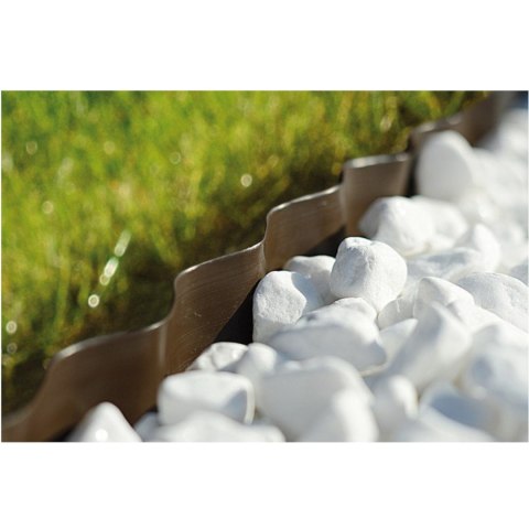 Obrzeże ogrodowe faliste 10cm x 9m Cellfast brązowe Obrzeże ogrodowe faliste 10cm x 9m Cellfast brązowe