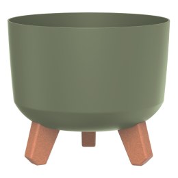 Doniczka Gracia - ziemisty zielony śr. 200 mm