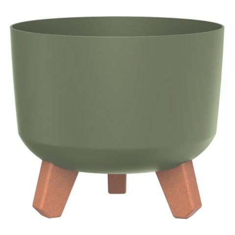 Doniczka Gracia - ziemisty zielony śr. 200 mm Doniczka Gracia - ziemisty zielony śr. 200 mm