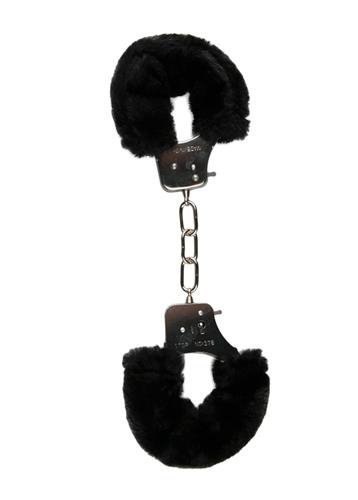 Kajdanki-Furry Handcuffs - Black Kajdanki-Furry Handcuffs - Black