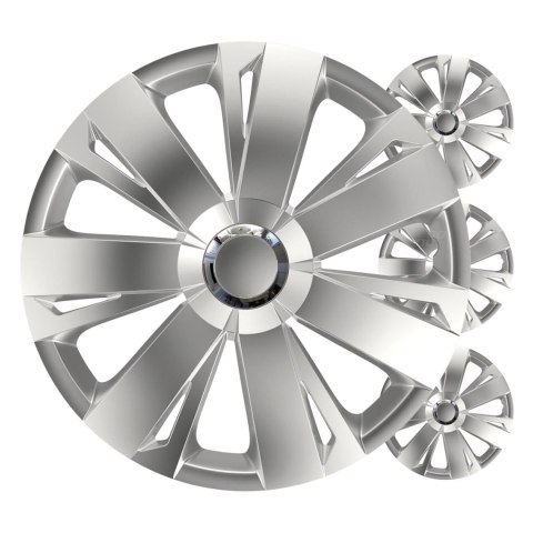 Kołpaki samochodowe 4szt. komplet energy srebrne 16" cali color box Kołpaki samochodowe 4szt. komplet energy srebrne 16" cali color box